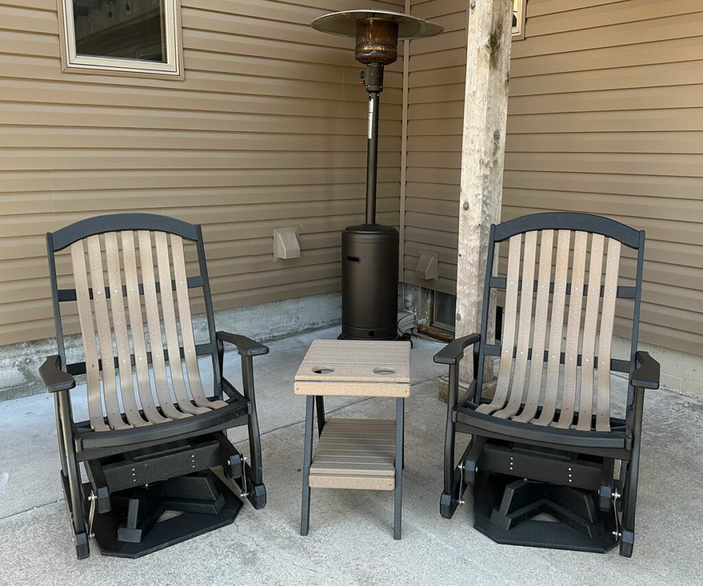 Swivel Glider Table Set Rszd